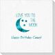 Love You To The Moon Deville Napkins Image 2 of 2